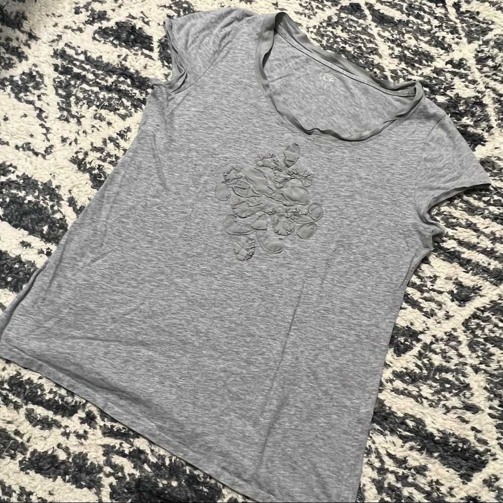 Loft Grey T-Shirt L